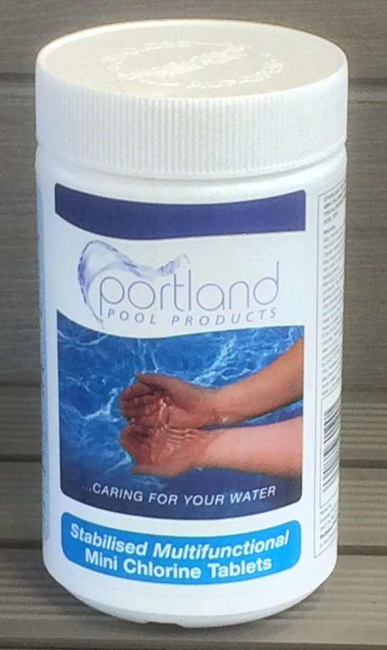 Portland Mini Chlorine Tablets Splash Pool Supplies